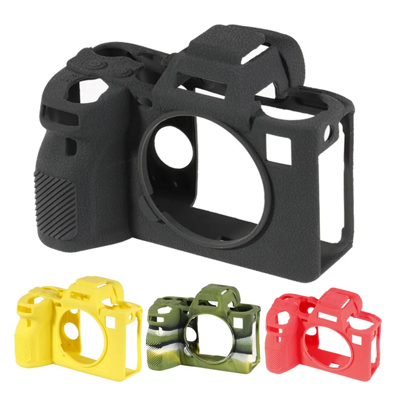 For Sony A1 Silicone Rubber Camera Protective Body Cover Skin Camera Bag Protector Case