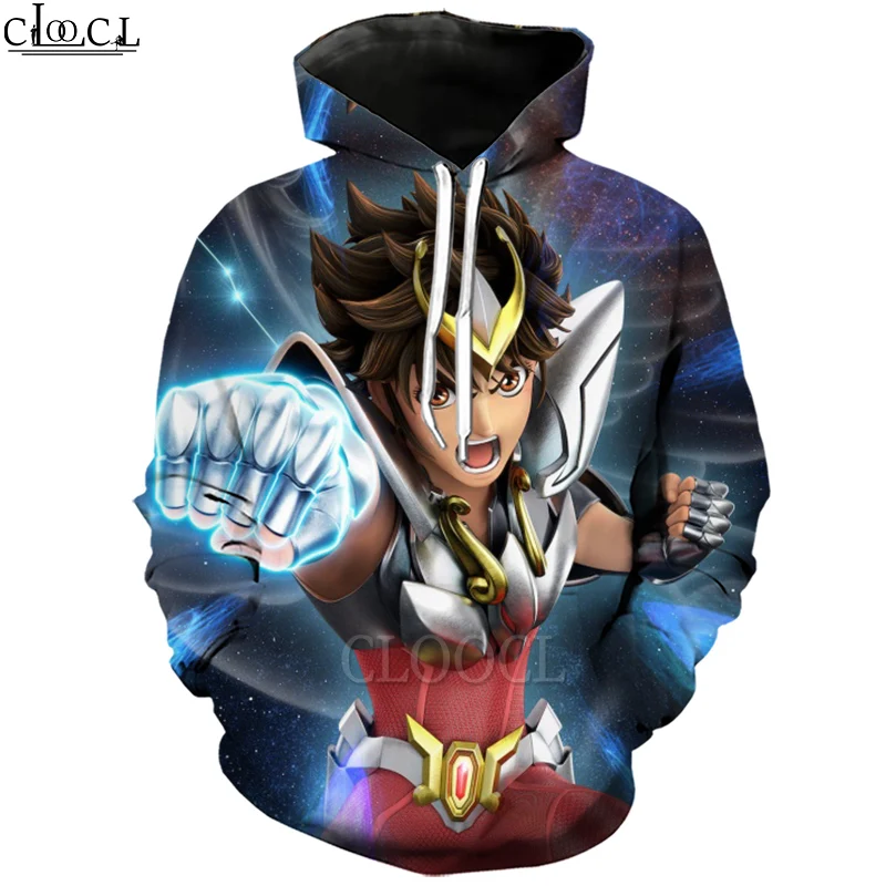 2021  New Fashion Knights of The Zodiac 3D Print Harajuku Hoodie Sweatshirt Unisex Hipster Autumn All-match Tops