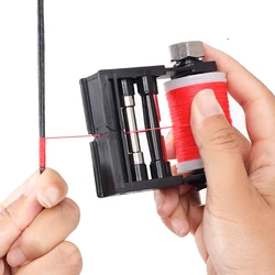 Aluminum Alloy Bowstring Serving Tool, Various Protection, Thread Winder, Hunting Archery, 1Pc