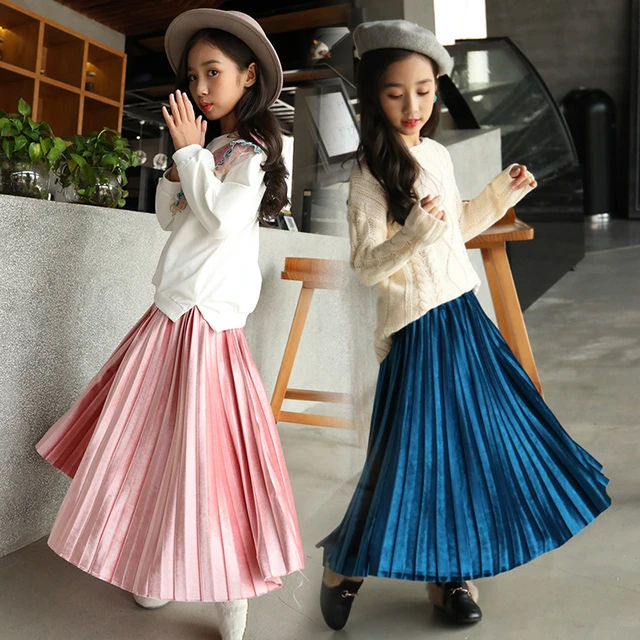 Long skirts for girl child best sale