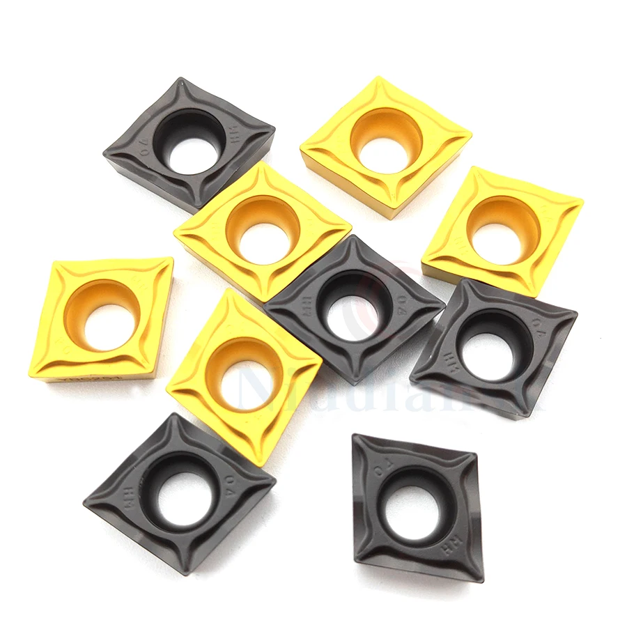 CCMT120404 53 HM HR CCMT120408-53 HM HR YBC251 YBC252 CNC torno cuchillas de corte herramientas de torneado interno agujero interior insertos de carburo