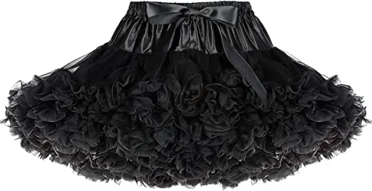 Venda quente estilo de moda meninas saia tutu macio fofo tule saia princesa saia ballet tutu pettiskirt