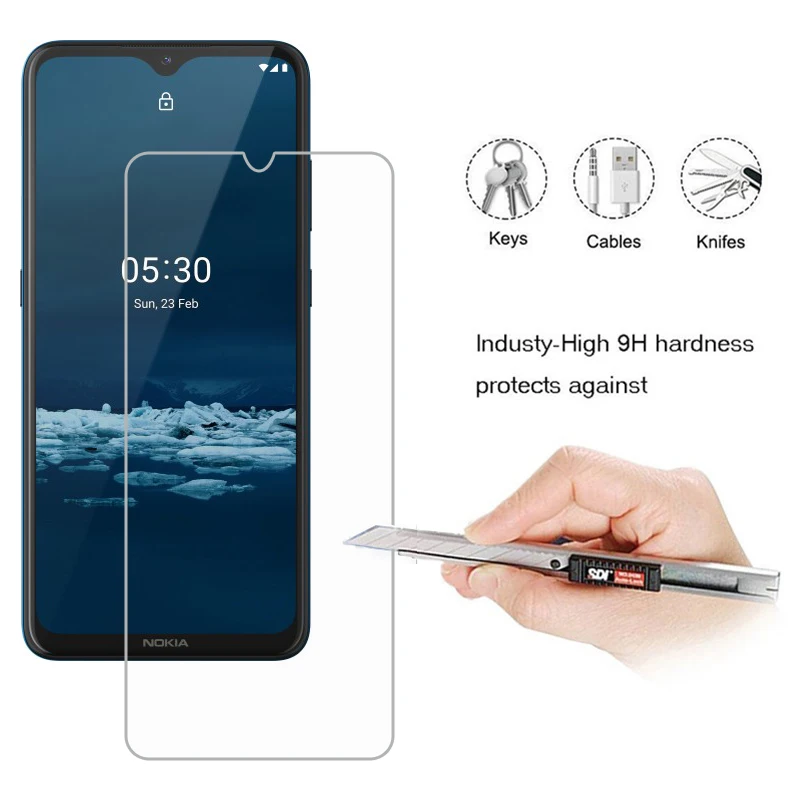 For Nokia 5.3 Glass Explosion-proof Front LCD Tempered Glass Film For Nokia 5.3 Screen Protector pelicula de vidro