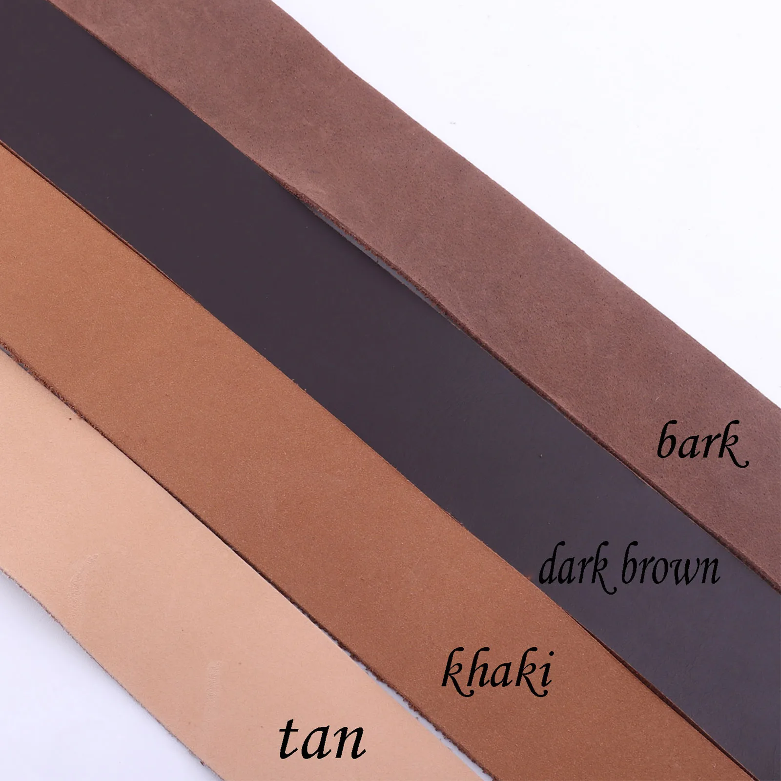 

Genuine Natural Leather Purse Strap Brown Leather Italian Leather Leather Strips Cowhide Leather for Bag Wallet Book Belt