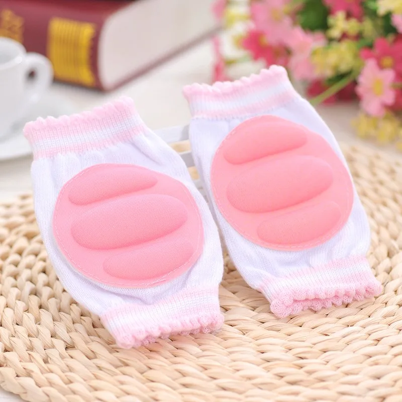 Bantalan Lutut Bayi Bantal Siku Merangkak Keselamatan Anak Bayi Bantalan Lutut Sejuk Hangat Kaki Katun Pelindung Dukungan Belajar Berjalan