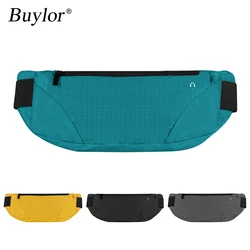 Buylor Fanny Packs Women Men Running Bag Waist Pack Hip Bum Belt Sports Lightweight Waterproof Breathable Phone Pouch Jogging