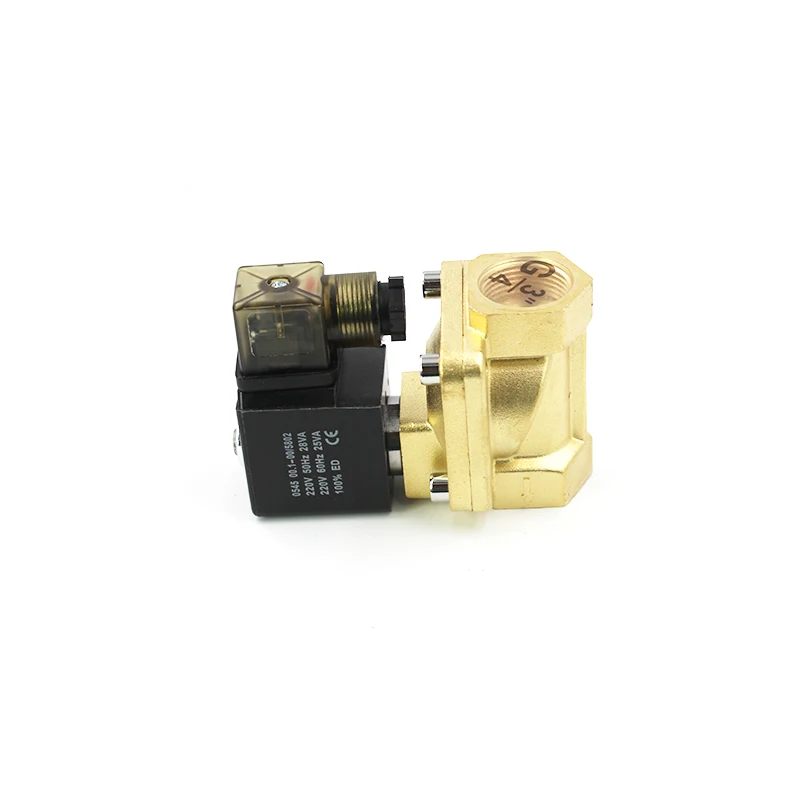 valvula solenoide de agua de baixa pressao ar pneumatico vapor pu22506 ac220v 01