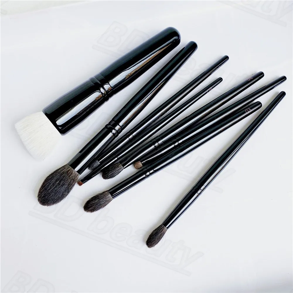 WG MAKEUP BRUSHES Foundation Powder Eye Shadow Crease Blending Precision Detail Soft Cosmetics Brush 01/02/03/04/05/06/07/08