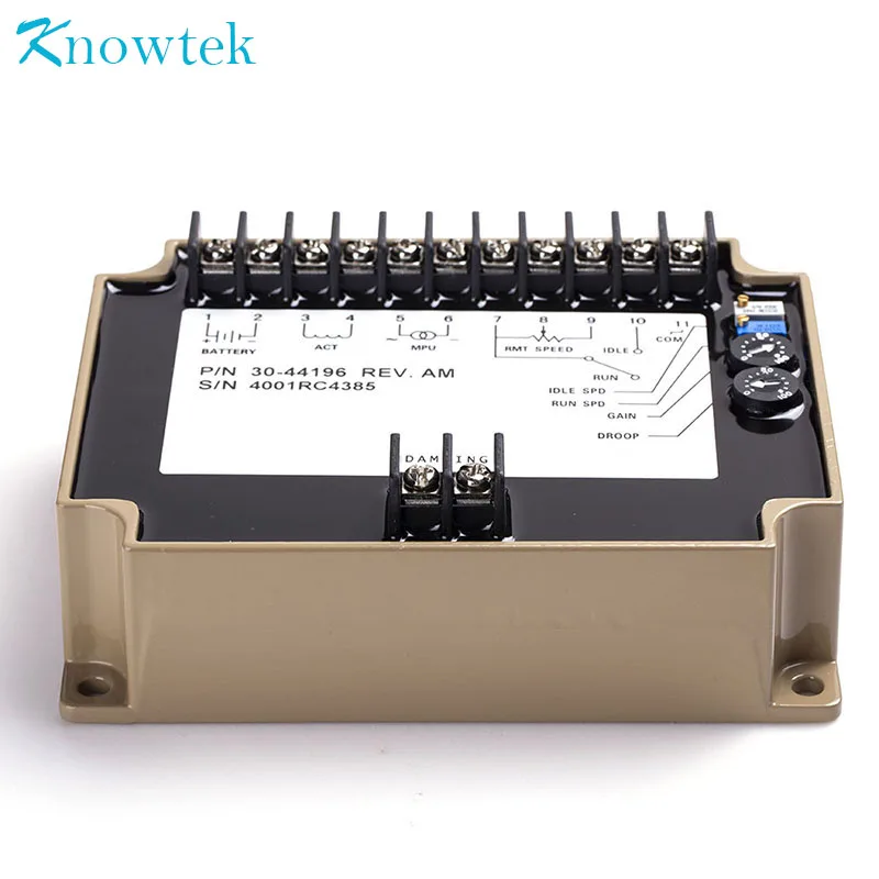 Imagem -03 - Controle de Velocidade do Gerador Efc3044196 para Kta19 Qsk19 K19 Regulador de Controle 3044196 para Atuador Substituição para Original Unidade de