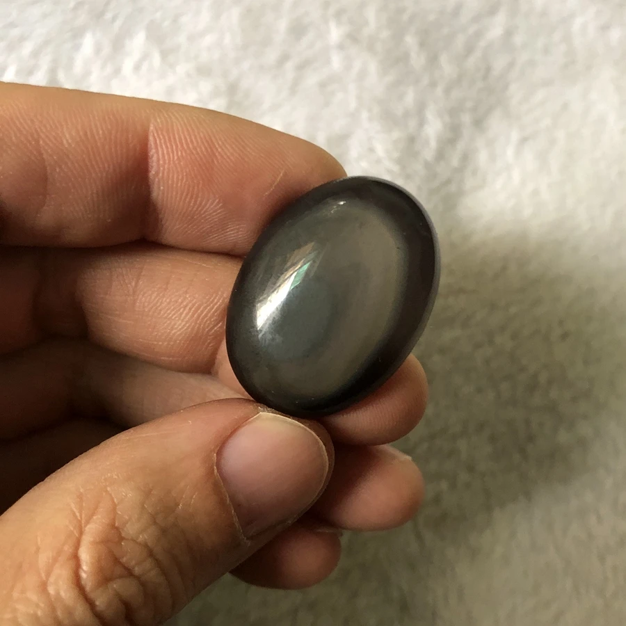 Wholesale 1pcs Top Quality Rainbow Obsidian 15x20mm 18x25mm 22x30mm 30x40mm Oval Gem stone  Beads Cabochon Jewelry Ring Face