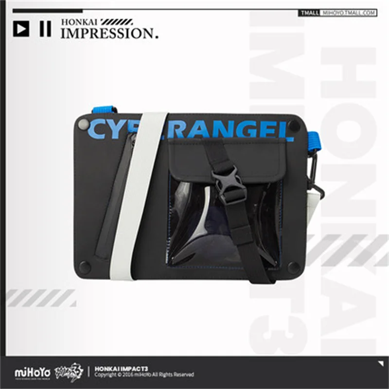 Anime Game Honkai Impact 3 COSPLAY ANGEL REFACTORING Theme Tote Couple Backpack new Detachable Front Pocket Messenger Bag