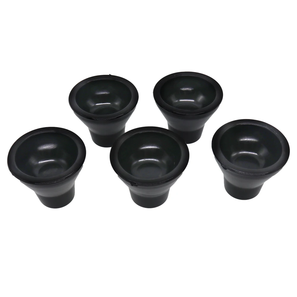 

5pcs Black Golf Ball Pick up Tool Retriever Sucker Grabber Suction Cup Pick Up Back Saver Put On Putter Grip