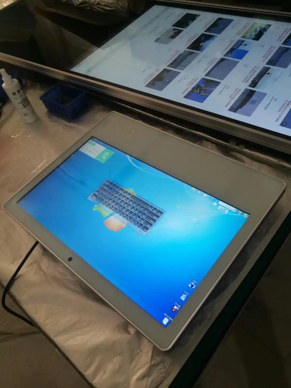 Gezichtsherkenning Id Kaarder Ingebouwde 15 17 19 "Inch Digitale Tablet Lcd Touch Screen Display