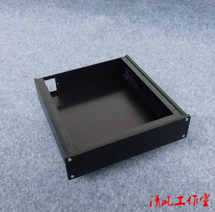 DAC усилитель, внешний источник питания в алюминиевом корпусе DIY AMP Project W220 H52 D225mm