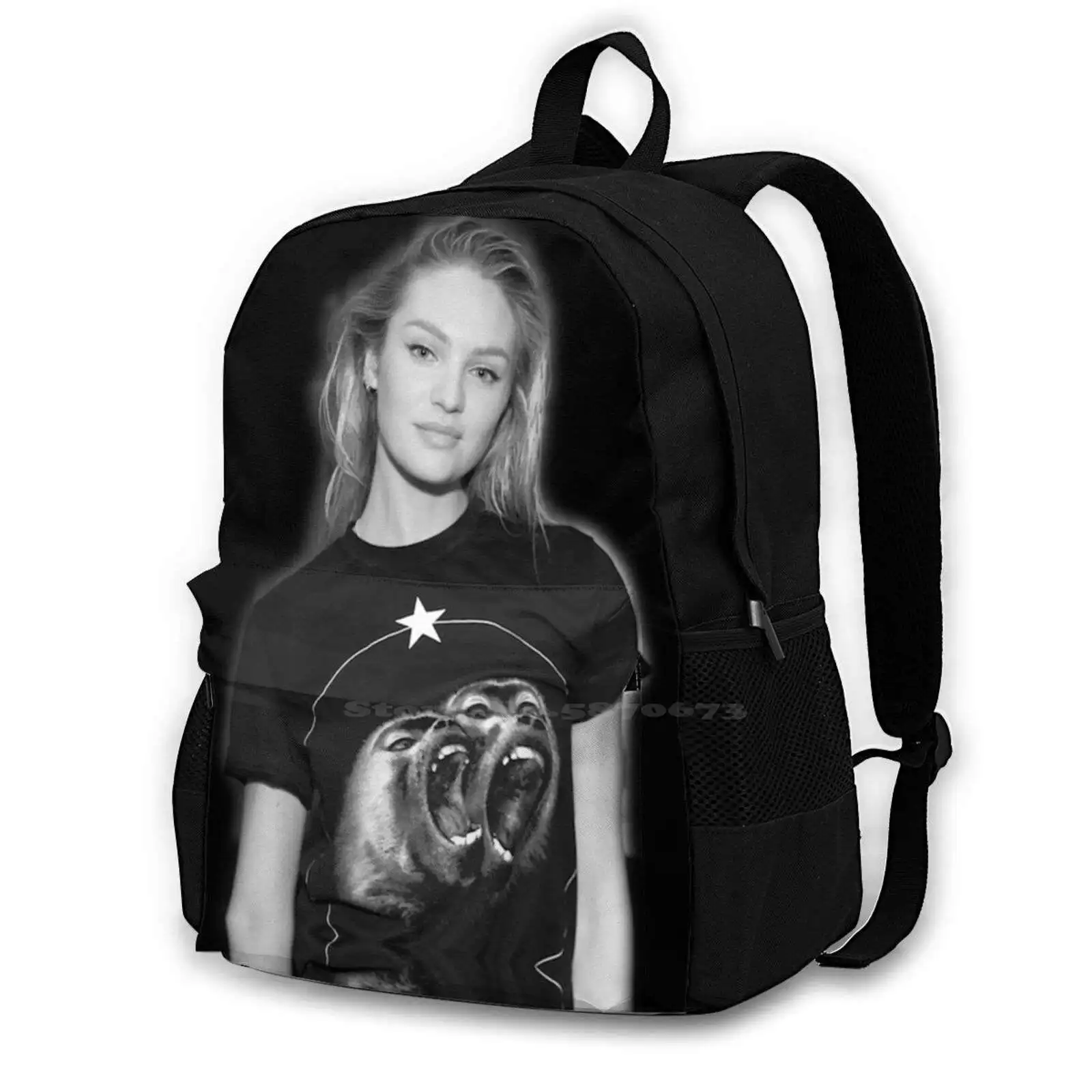 Candice Swanepoel School Bag Big Capacity Backpack Laptop 15 Inch Candice Swanepoel Candice Swanepoel Vs Fashion Model Vsfs