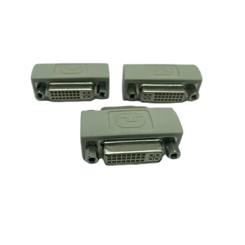 DVI to DVI Adapter Female to Female Converter DVI-I (24+5) Female to Female Mini Gender Changer for DVI Cable Extension