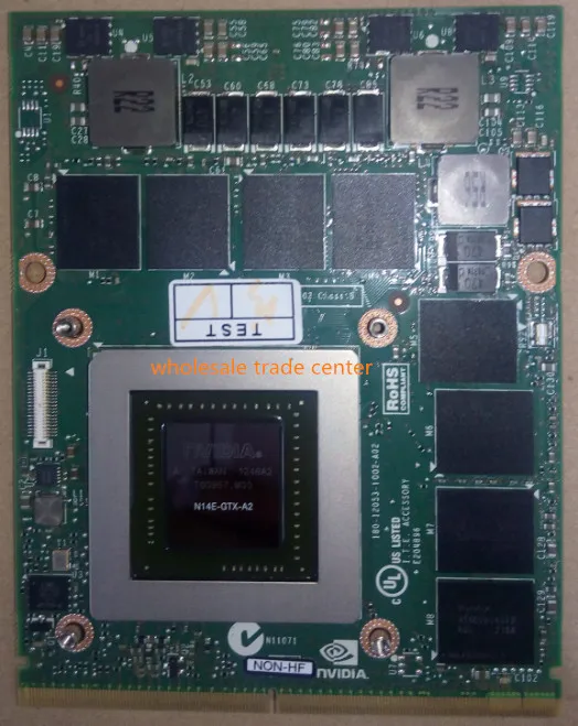 GTX 780M GTX780M 4G N14E-GTX-A2 Graphic Video Vga Card For Dell Alienware M17X R5 R4 M18X R2 R3 R4 DDR5