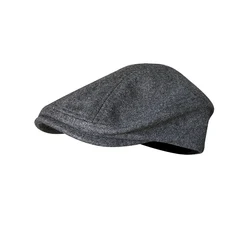 Male Casual Peaked Hat Visors Plus Size Ivy Hat Big Man Head Newsboy Cap Autumn And Winter Top Grade Beret Caps BLM212