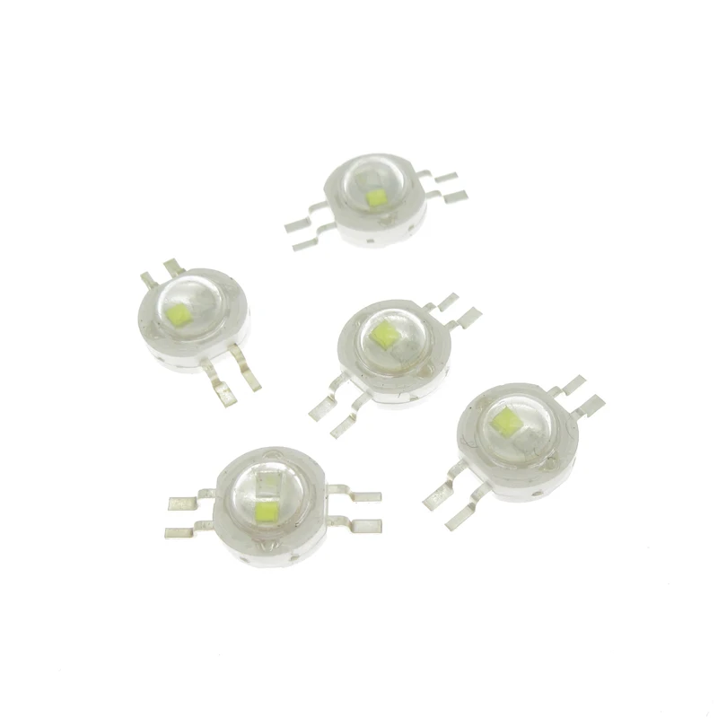 10pcs 2x3W Two Color High Power LED Diodes Light Beads White Red Green Blue Yellow UV395nm For Flashlight Car Light Light Source