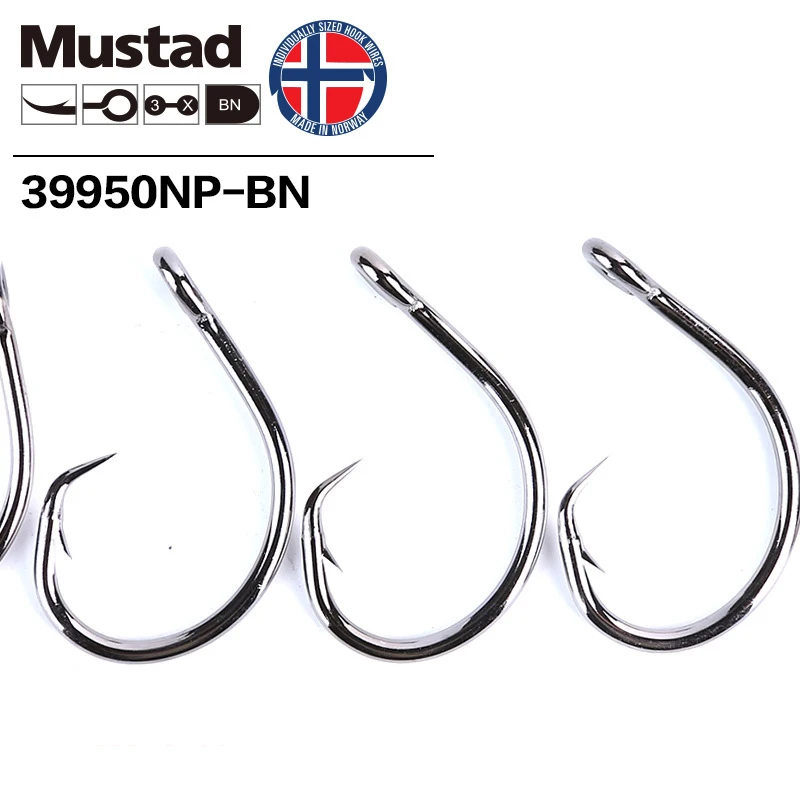 Anzuelos Circulares Mustad de Acero al Carbono – Tallas Grandes - imagen 2