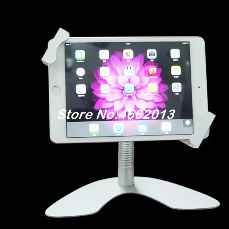 7-10.1 inch hospital universal tablet mounting enclosure table advertising kiosk