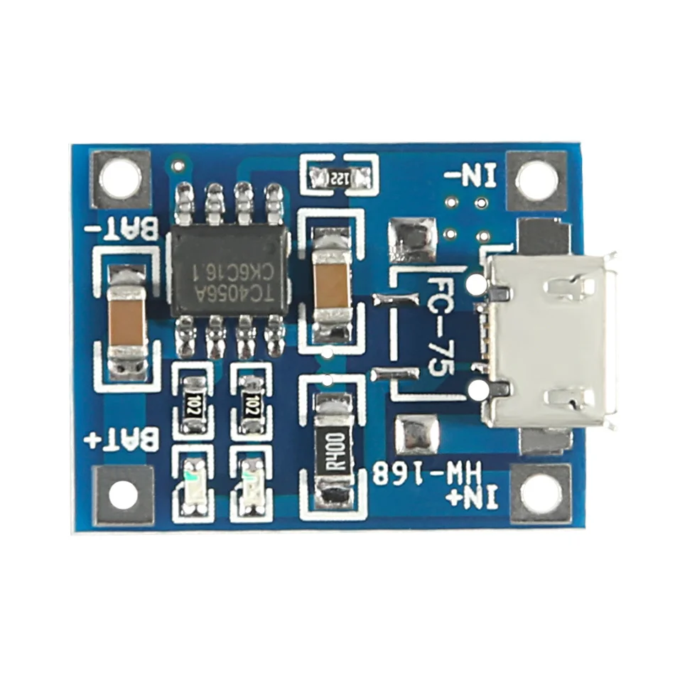 1 Chiếc TP4056 Micro USB 5V 1A Sạc Pin Lithium Mô Đun Bo Mạch Sạc Với Bảo Vệ Kép Chức Năng 1A Li-ion TP4056 18650