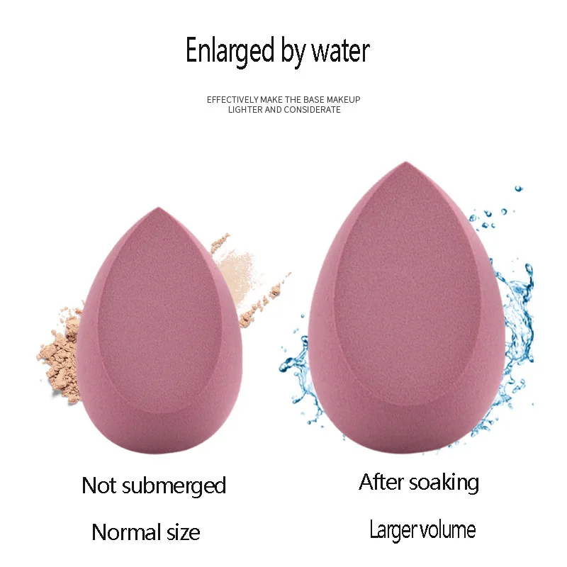 éponge   eponge maquillage fond de teint eponge maquillage  blender maquillage Goutte d'eau spongieuse pour fond de teint beauté Blinder maquillage cosmétique éponge maquillage éponges mélangeur poudre bouffées