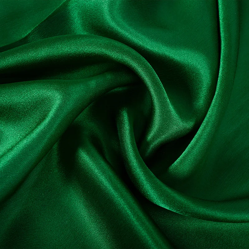 [BYSIFA]  Pure Silk Green Silk Scarf Shawl Women Fashion Luxury Georgette Silk Long Scarves Ladies Brand Head Scarf Cape180*70cm