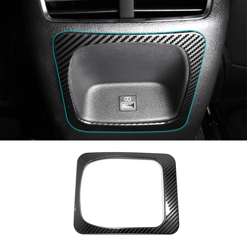 

For Hyundai Sonata 2020 2021 Accessories Stainless steel Car Back Rear storage Box decoration frame Cover Trim Car Styling 1pcs