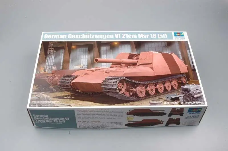 

Trumpeter 01540 1/35 Geschutzwagen Tiger Grille21/210 model kit