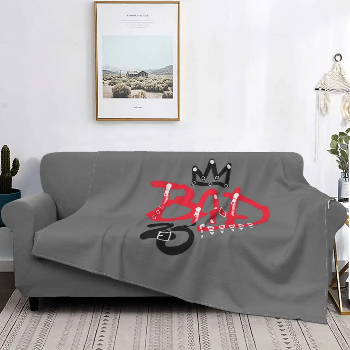 Michael Jackson Blankets Fleece Decoration Ultra-Soft Throw Blankets for Bedding Bedroom Plush Thin Quilt