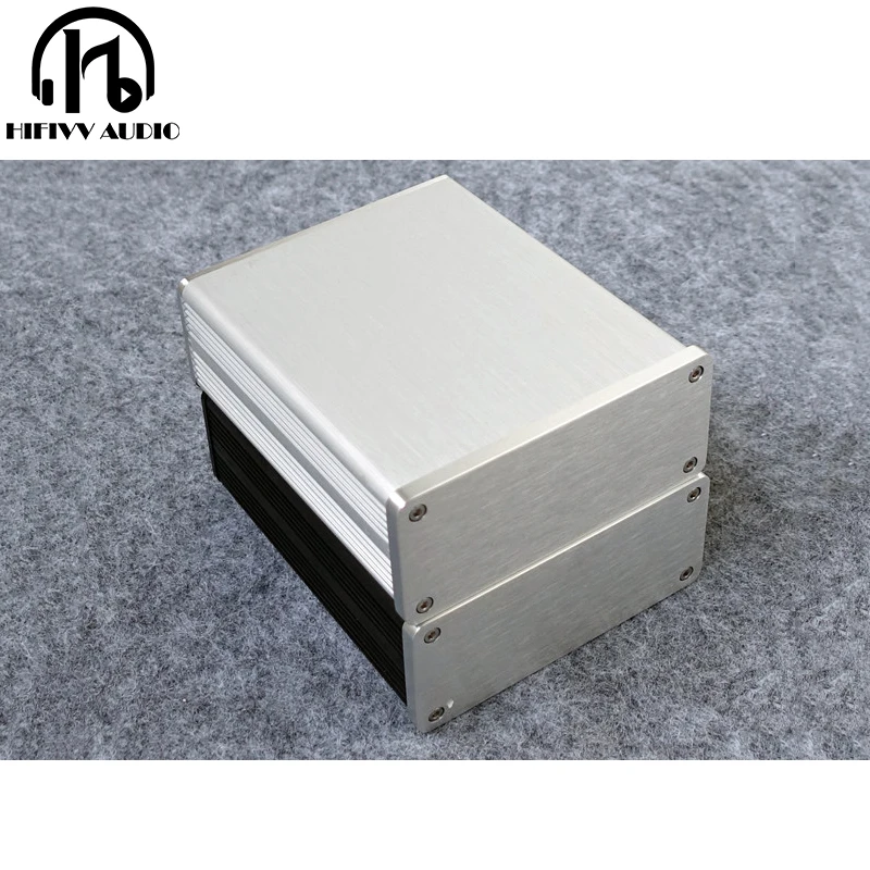 Alumínio Shell Chassis para Amplificadores de Áudio, caso de alimentação, Headphone Amps Box Shell, 1105