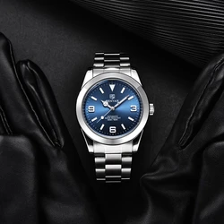 BENYAR Casual Sport Watches for Men Top Brand Stainless Steel Waterproof Mechanical Wristwatch Luxury Men's Automatic Watches