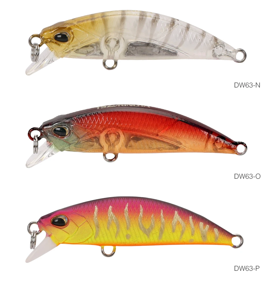 Tsurinoya 14-teiliges Bestseller-Set DW63 Sinkender Mini-Minnow-Köder 50mm 5g Angelköder mit Lebensechten 3D-Fischaugen – Detail 13
