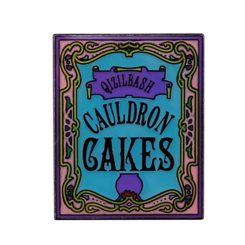 Qizilbash Cauldron Cakes Lapel Pin Badge From The Famous Candy Store Honeydukes Sweets!