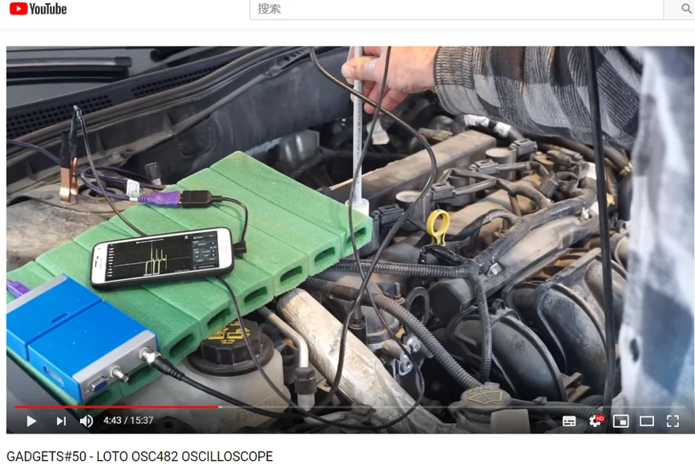 LOTO USB/PC oscilloscope OSC980 , Auto Repair Exclusive,for auto electronics, car repair, CAN Bus, auto sensor