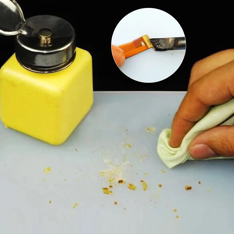 MILE White Heat Insulation Silicone Pad Maintenance Platform BGA Soldering Repair Station Hot Gun Partner