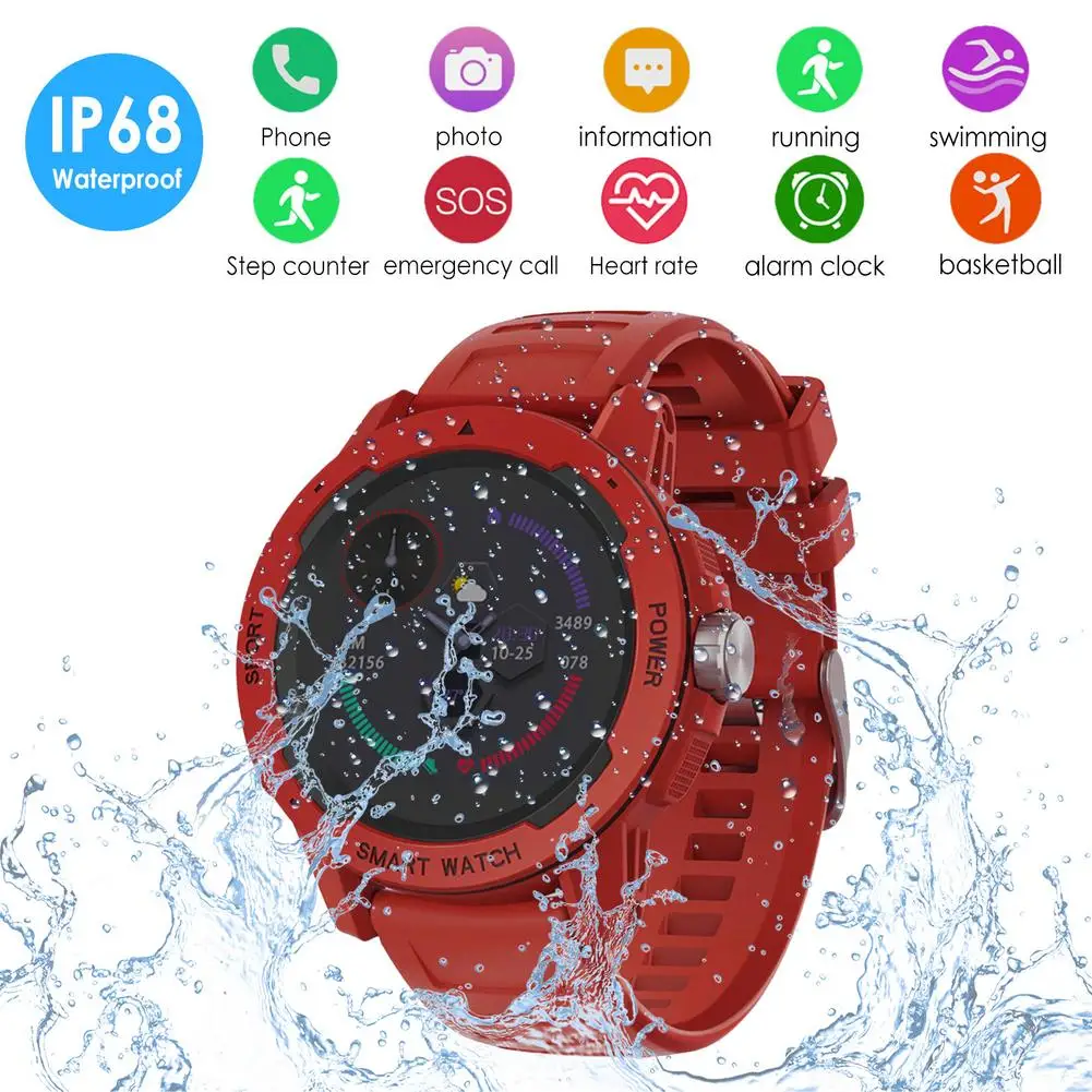 Mars 2 Touch Screen Professional Sports Outdoor Running Smart Watch IP68 Waterproof Bluetooth Answer Call Smart Watch