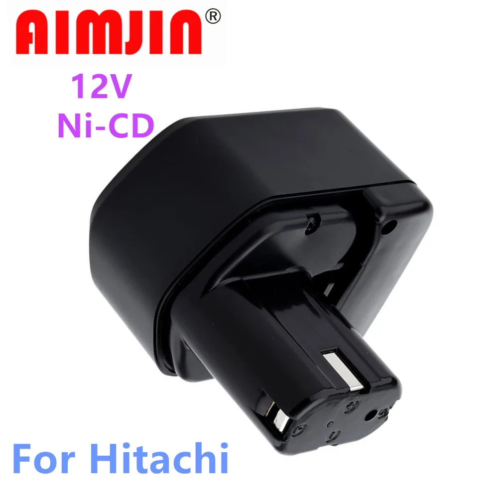 For Hitachi EB1214S DS12DVF3 Rechargeable Battery 12V4.8/6.8/9.8/12.8Ah Ni-CD Cordless Drill Batteria EB1212S EB1220BL EB1214L