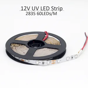 12 V Ultraviolette Strahlen 395-405nm UV LED Das 5050 2835 SMD-Streifenlicht. Hauptverkäufe LED Tape UV - №5