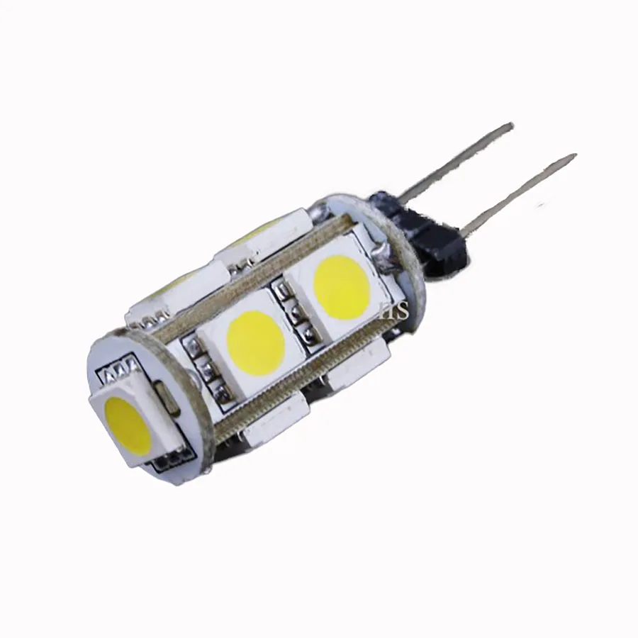 Imagem -04 - Smd Levou Lâmpada Led Substituir Lâmpada de Halogéneo Lâmpada 13 24 Leds Branco Quente Branco 10 Peças Lote 12v 3w 4w 6w g4 5050