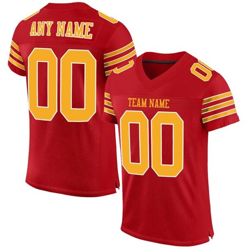 Customized Football Jersey Print Team Name,Number Washable Dry-comfort Cool Sportswear for Boy/Girl/Kids Rugby Jersey Outdoors