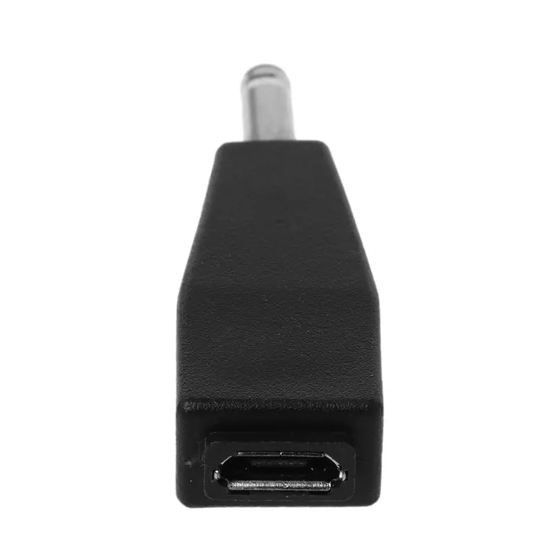 2024 New Micro USB Female To DC 3.5x1.35mm Male Plug Jack Converter Adapter Charge For USB HUB LED Light Fan