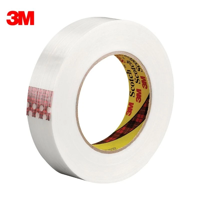 3M 8915 High Strength Reinforcing Tape /Glass Filament for Packaging And Fastening of Electronics , 24mmx55M/roll ,Dropshipping