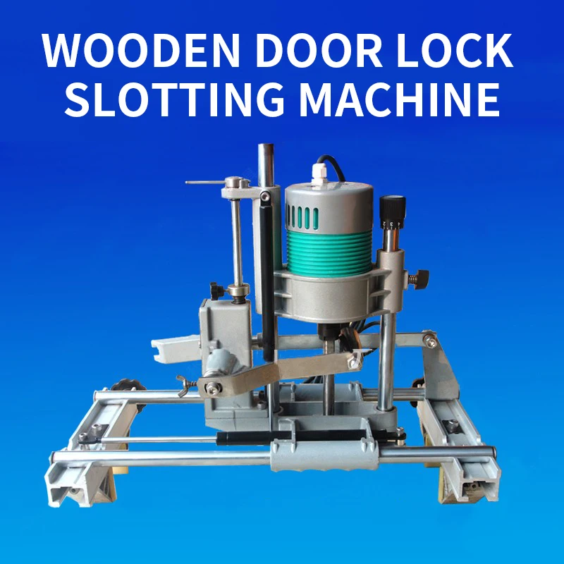 Wooden door lock hole opener slotting machine wooden door key hole solid wood door hole opener portable mortise machine