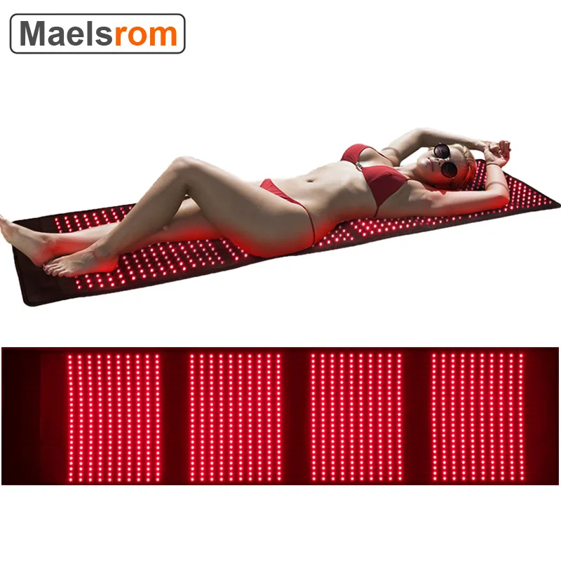 Red Light Therapy Pad, Medical Grade 960 LEDs NIR Near Infrared Light Therapy Mat for Muscle Pain Relief & Recovery, Wearable