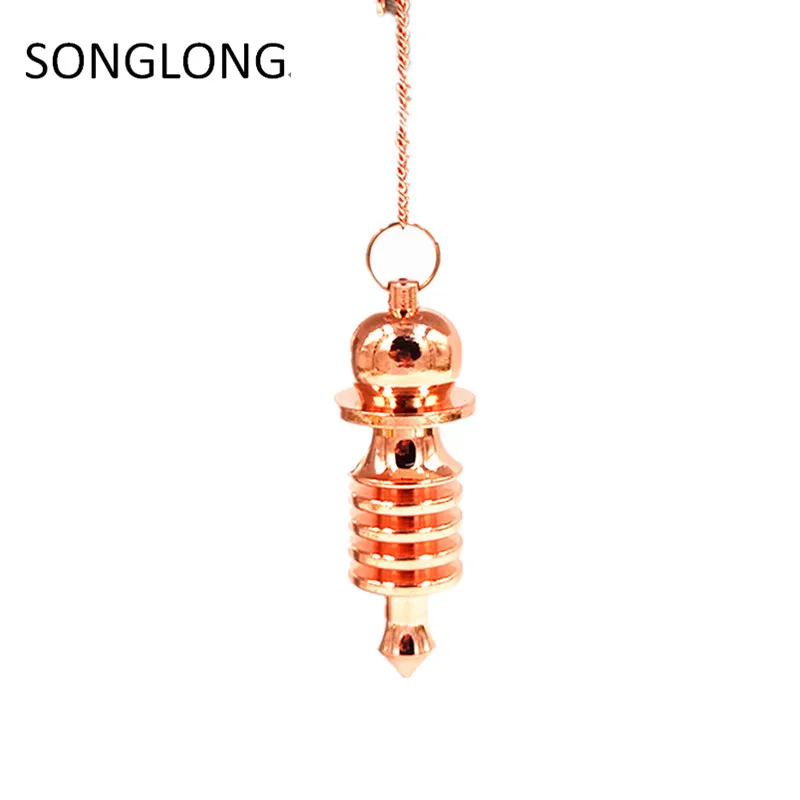 

20piece/lot pendulums for dowsing wholesale a lots pendulum pendant 100% copper Material