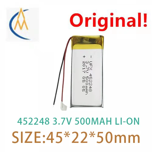 buy more will cheap UFX452248  3.7 v 500 mah for cosmetic instrument locator mosquito repellent lamp sufficient capacity and