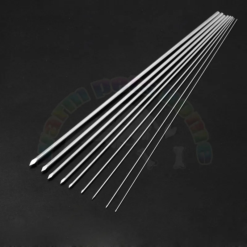 10pcs Orthopedic Kirschner Wire Veterinary Surgery K-Wire Pins Trocar both Ends Veterinary Tools