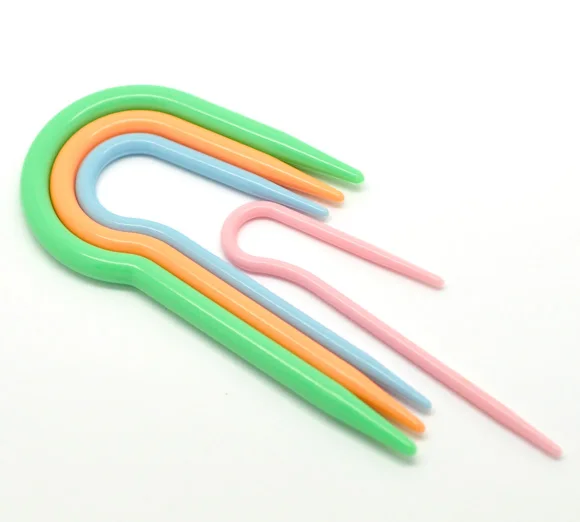 

ABS Cable Stitch Needles Five Sets (5x4Pcs) For DIY Knitting Needles Handle Home Weave Yarn Crafts Knitting Tools 8.4cm-10.5cm